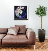 Peak and Trough Wrapped Canvas